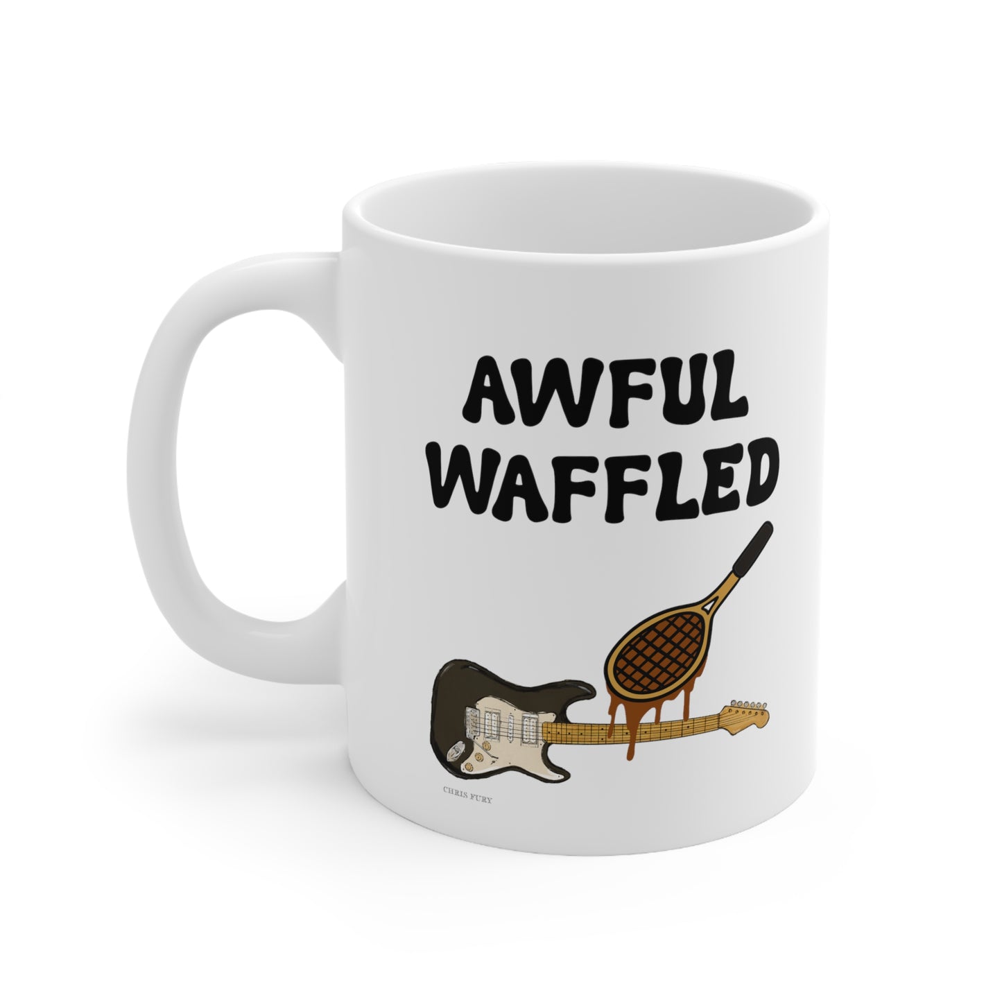 Awful Waffled Mug