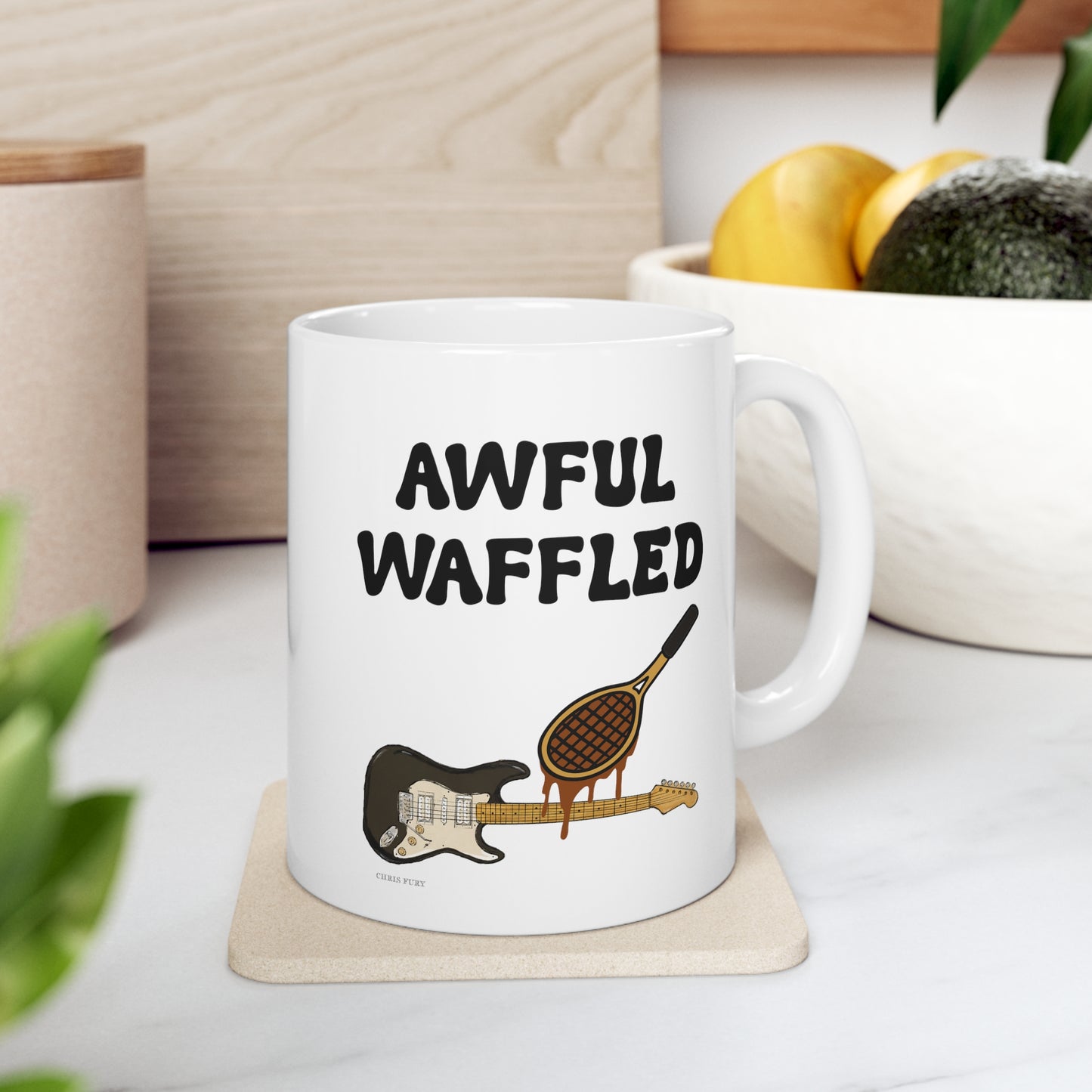 Awful Waffled Mug