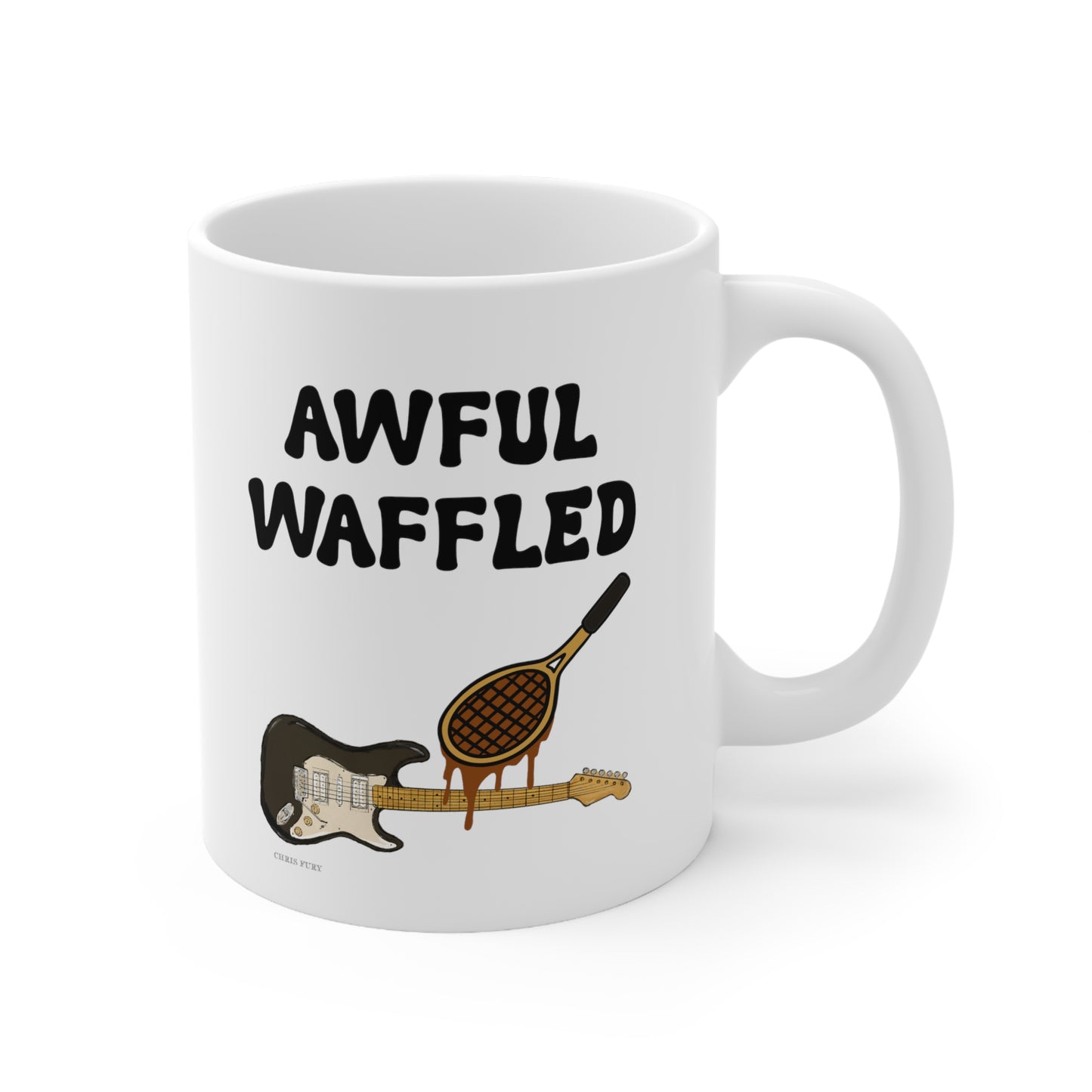 Awful Waffled Mug