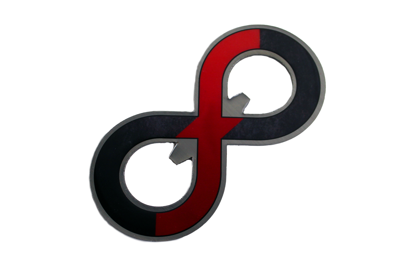 From Darkness "F" Infinity Logo Double Sided Steel Bottle Opener