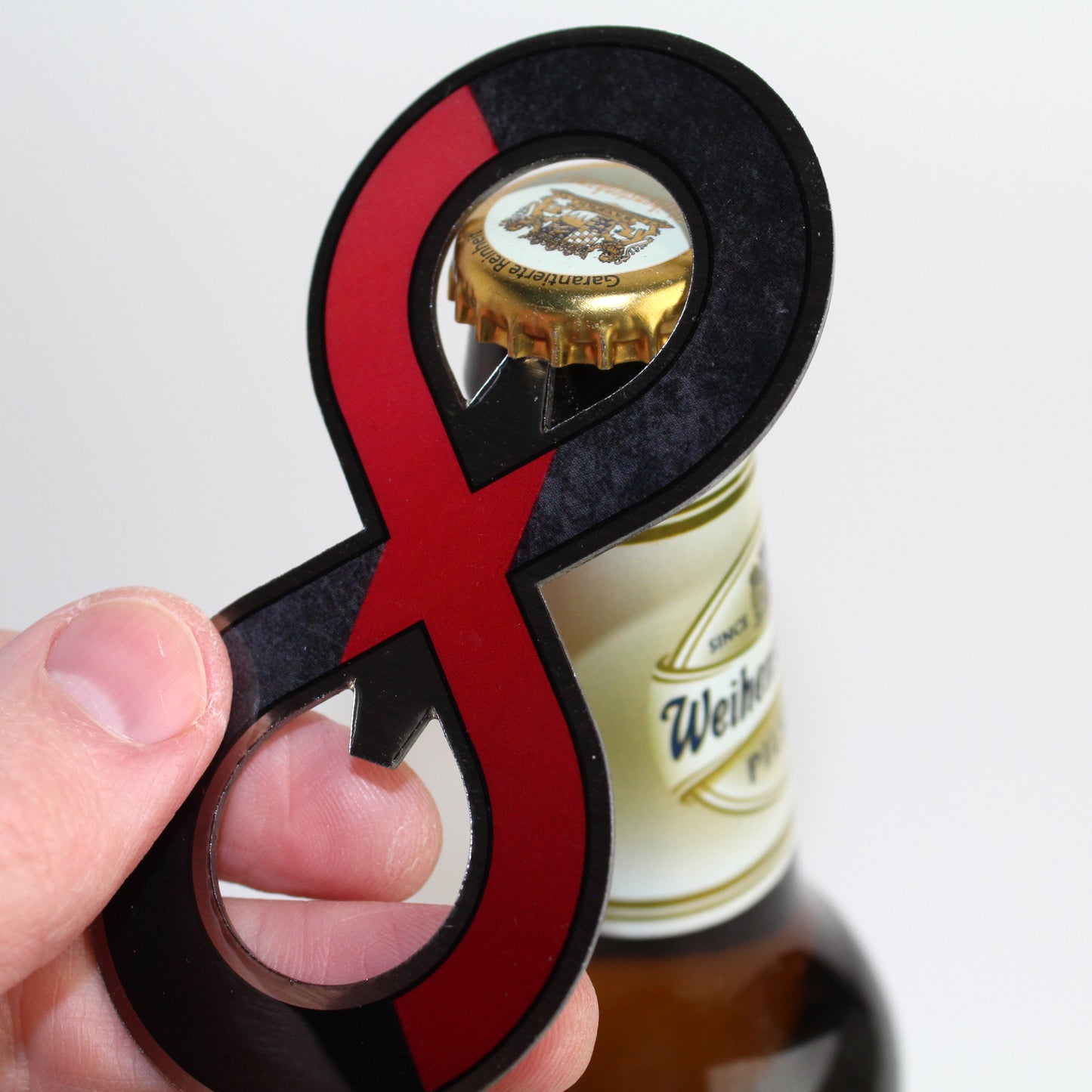 From Darkness "F" Infinity Logo Double Sided Steel Bottle Opener