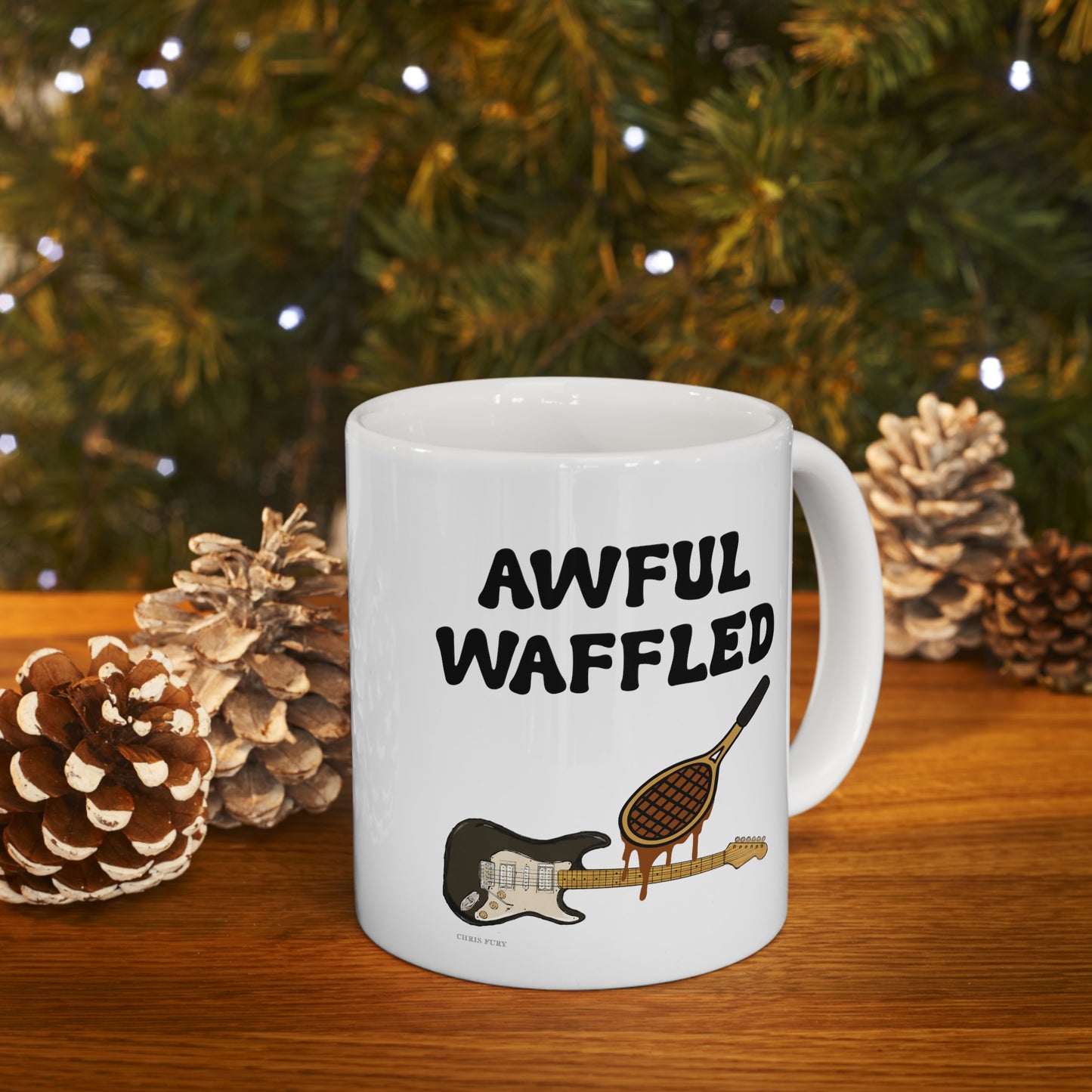 Awful Waffled Mug