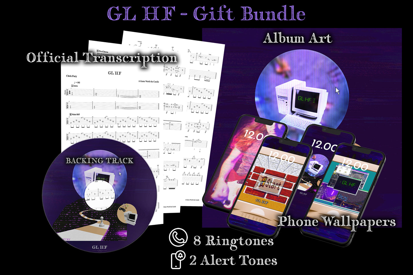 GL HF FREE Gift Bundle - TAB - Backing Track - and more